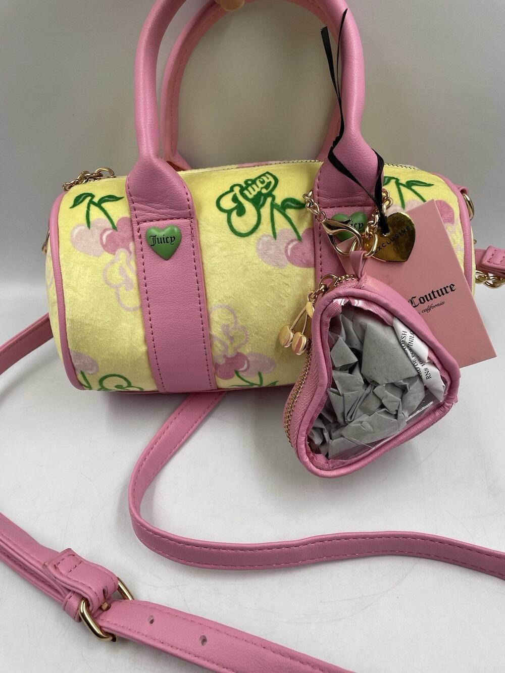 Juicy Couture Retro Cherry Mini Bag Retro Green Multi Crossbody Gelato